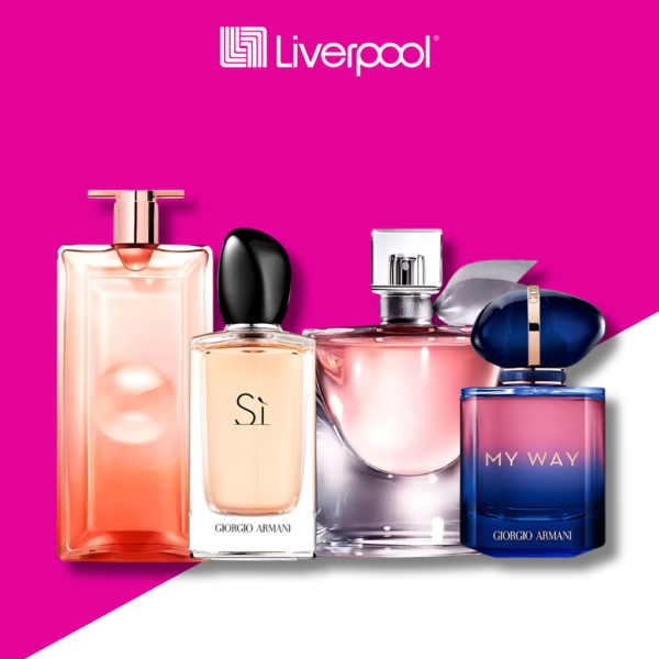 Set de 4 Perfumes My Way + Si Armani + La vie est belle + Idole 100ml